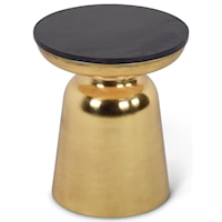 Contemporary Jovana Round End Table