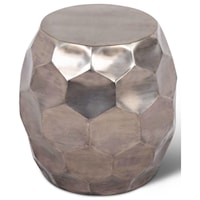 Contemporary Stomp Round End Table