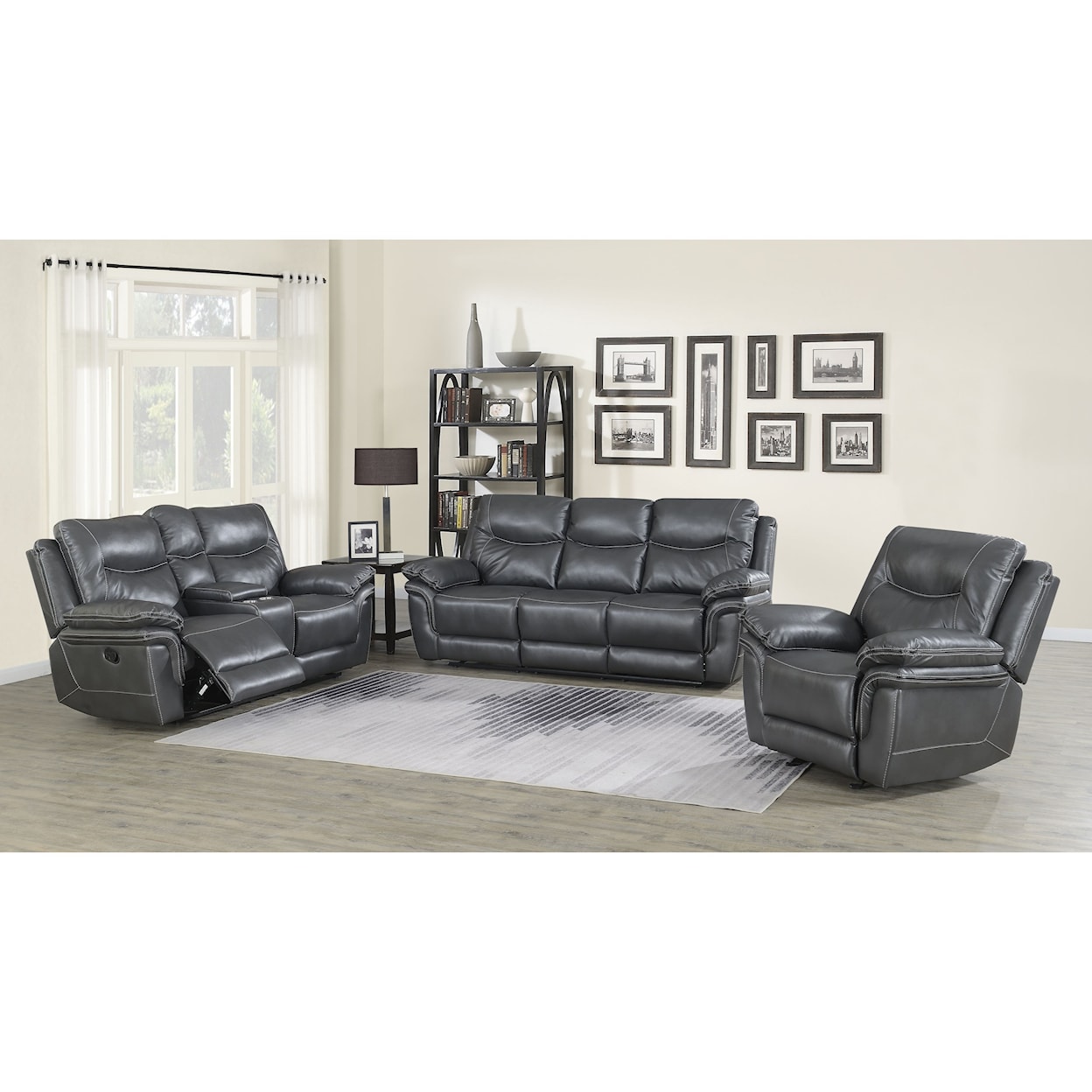 Steve Silver Isabella Console Loveseat Recliner