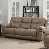 Casual Reclining Sofa