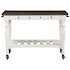 Prime Joanna Two Tone Kitchen Cart