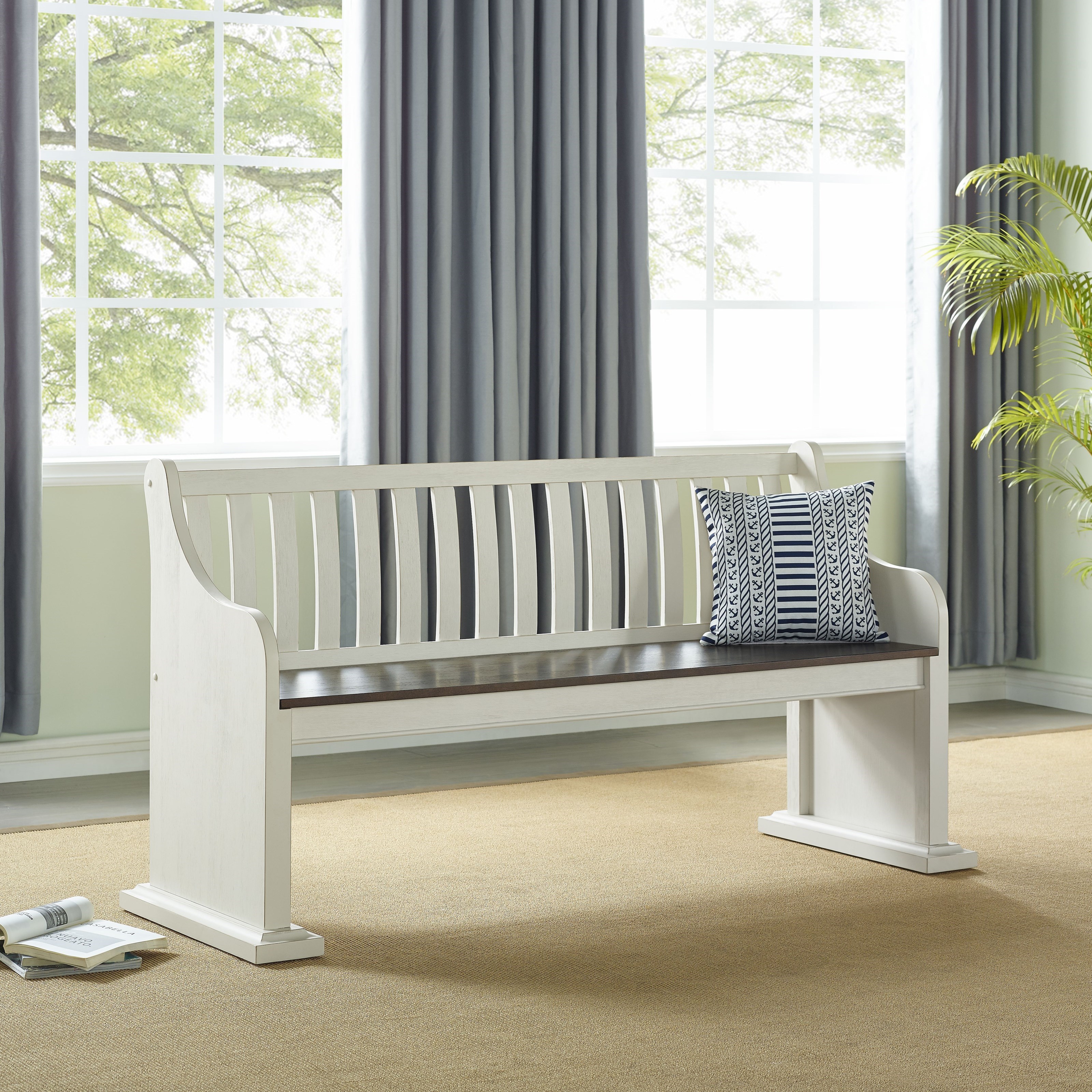 Dining Set with Bench with Back