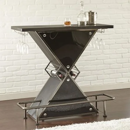 Bar Table with Footrest
