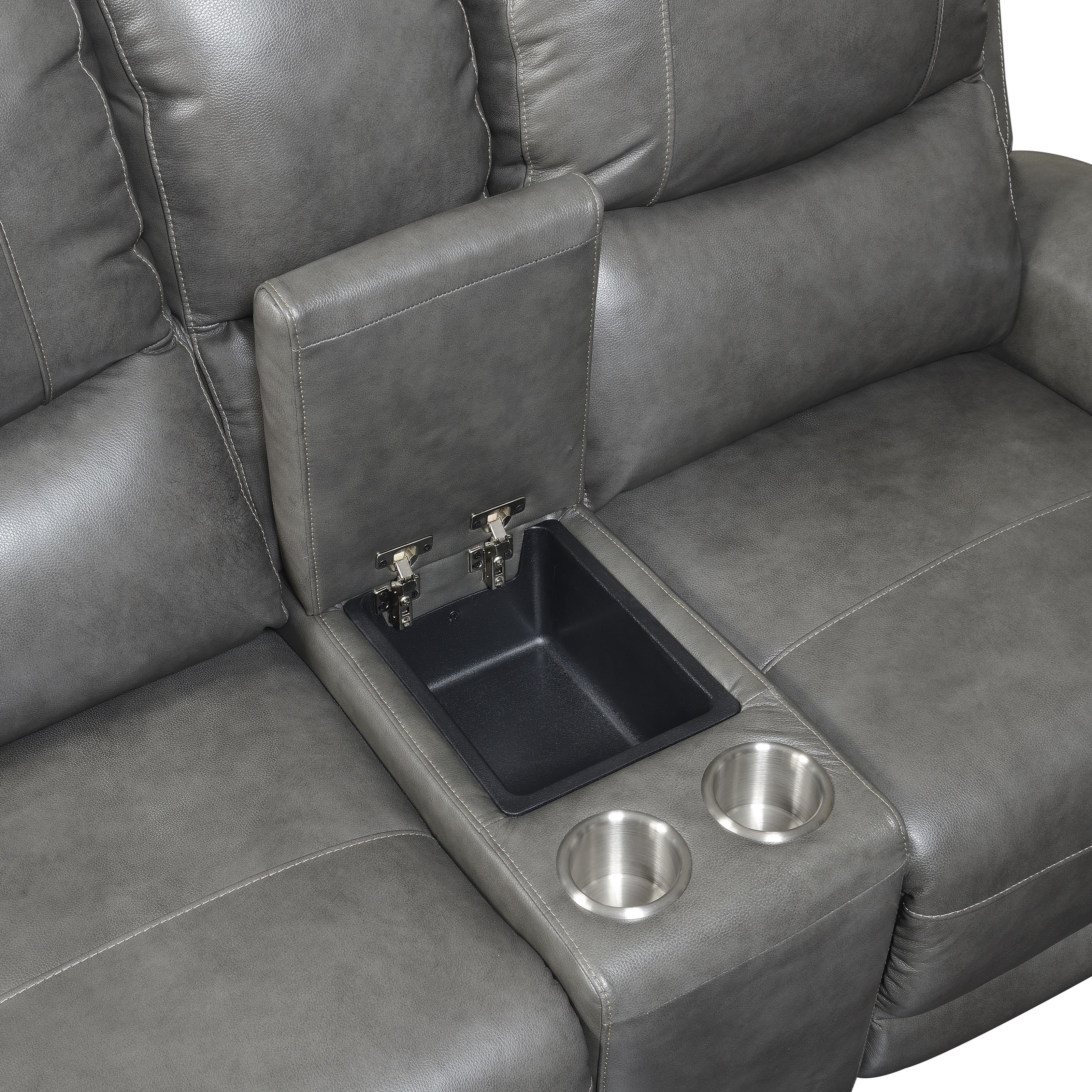 Power Recliner Loveseat w/ Console