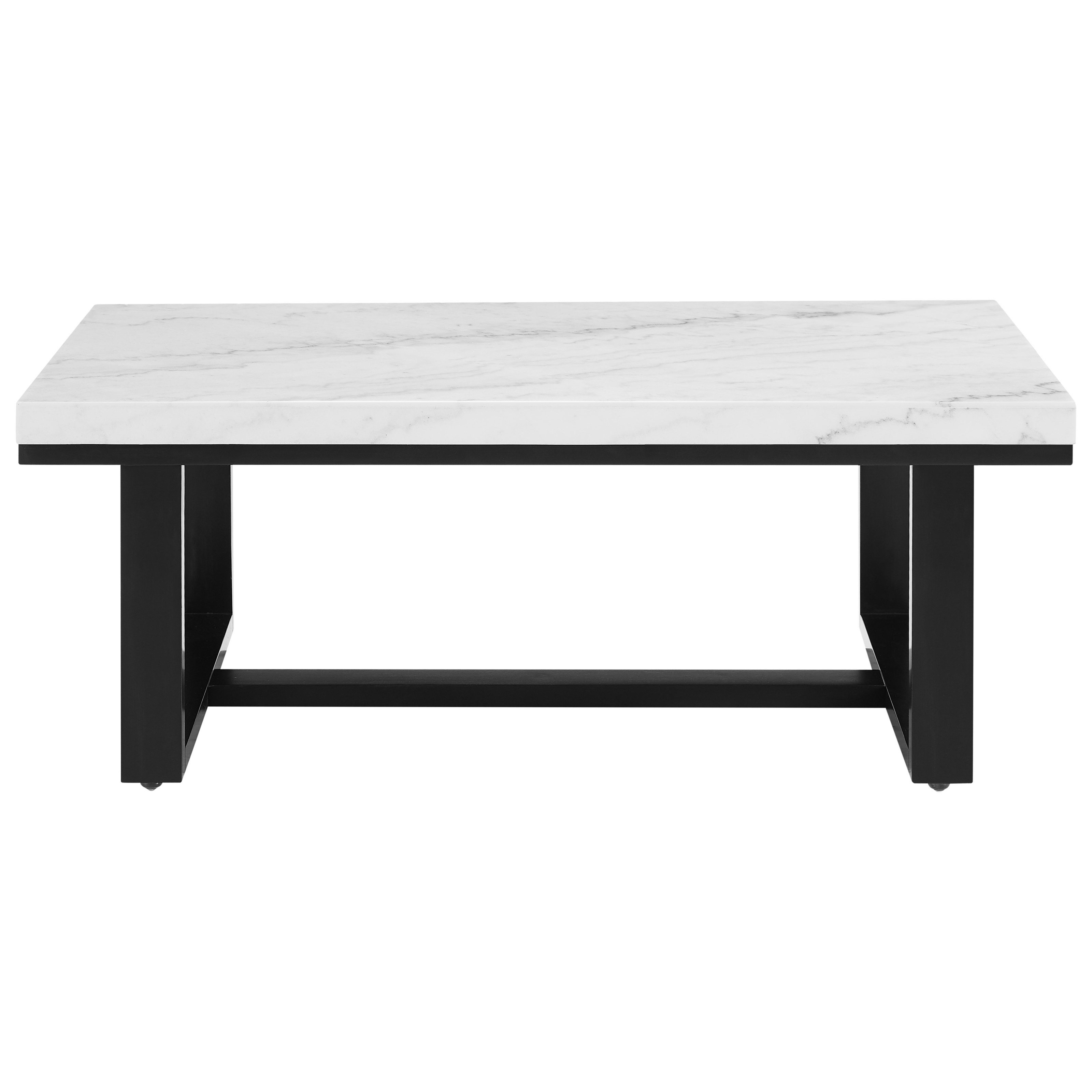 Steve Silver Lucca Marble Top Cocktail Table