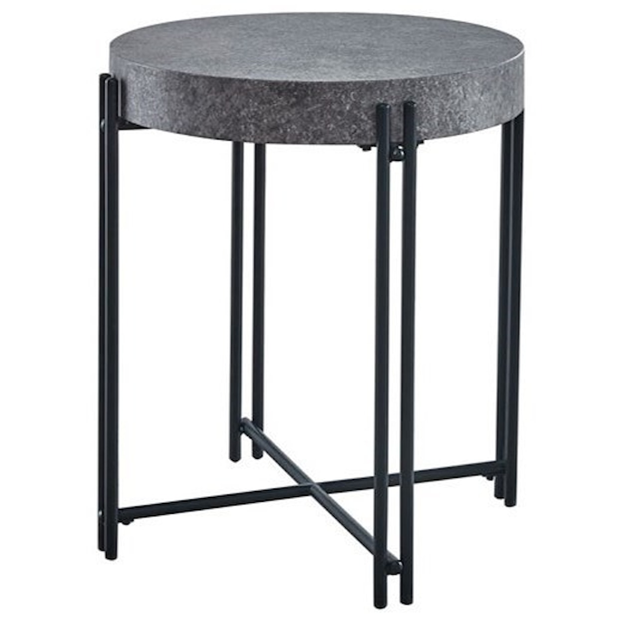 Steve Silver Morty MORTY GREY END TABLE |