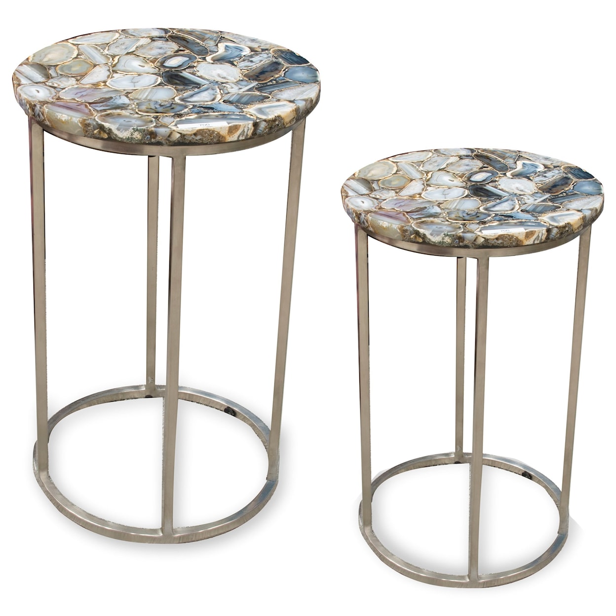 Prime Onyx Agate Top Nesting Table