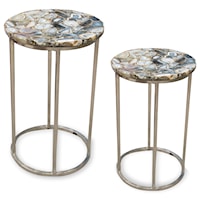 Agate Top Nesting Table