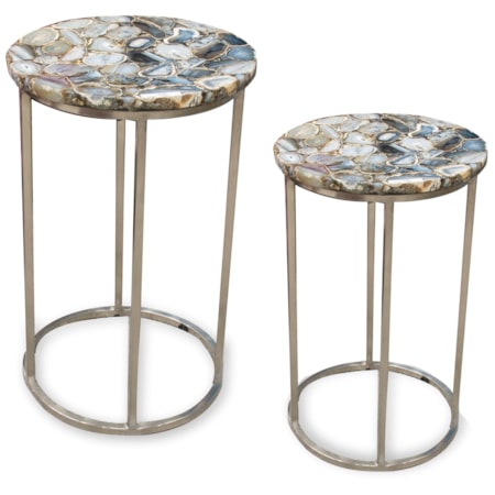 Agate Top Nesting Table