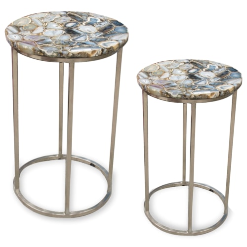 Agate Top Nesting Table