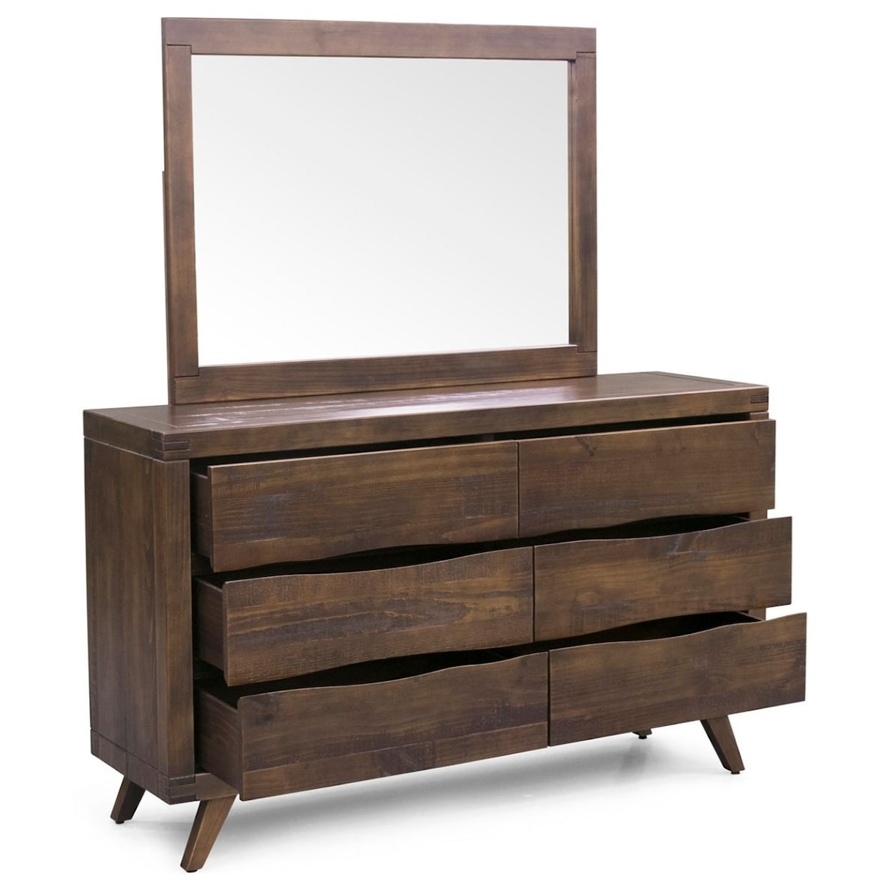 Prime Pasco Dresser and Mirror Combination