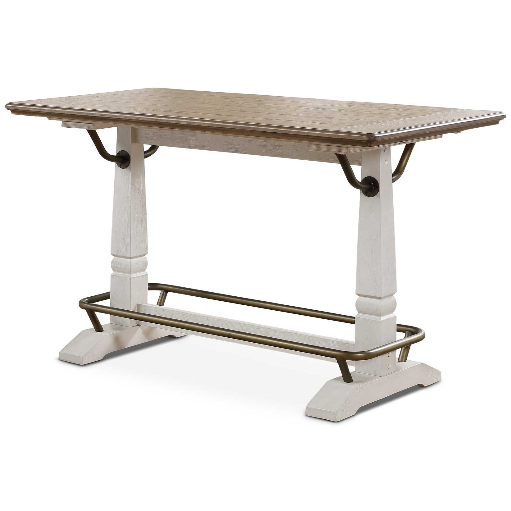 Counter height best sale folding dining table