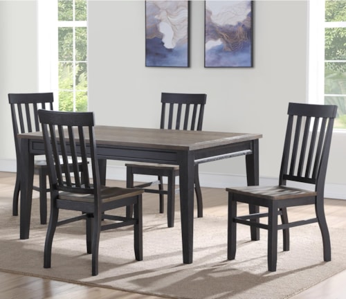 Casual Five Piece Dining Set