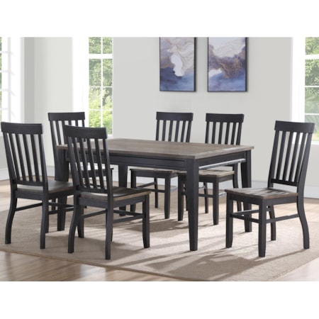 7 Pc Dining Set