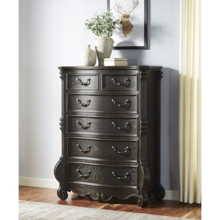 5-Drawer Lift Top Chest