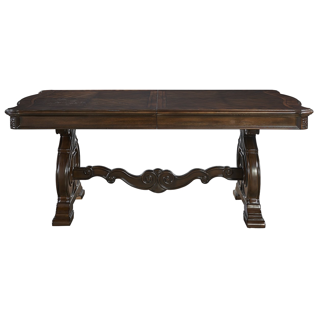 Steve Silver Royale Cathedral Veneer Dining Table