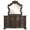 Steve Silver Royale Dresser and Mirror Set