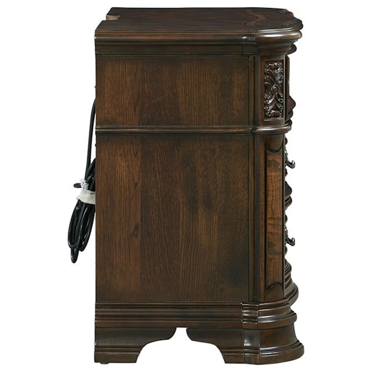 Steve Silver Royale Nightstand with USB Port