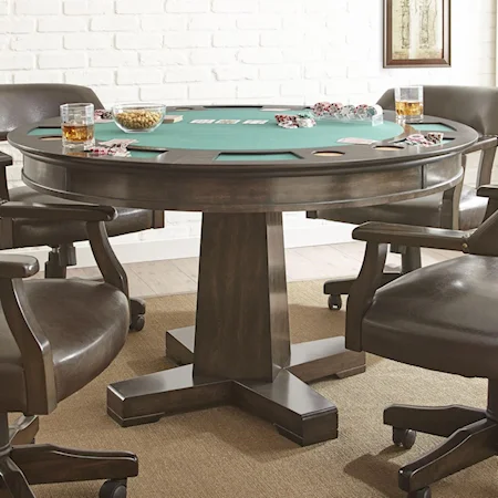 2-in-1 Round Game Table