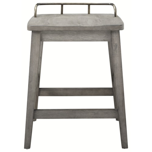 Transitional Counter Height Bar Stool