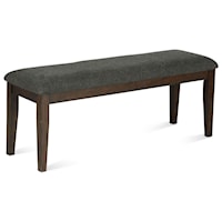 Casual Upholstered Bench