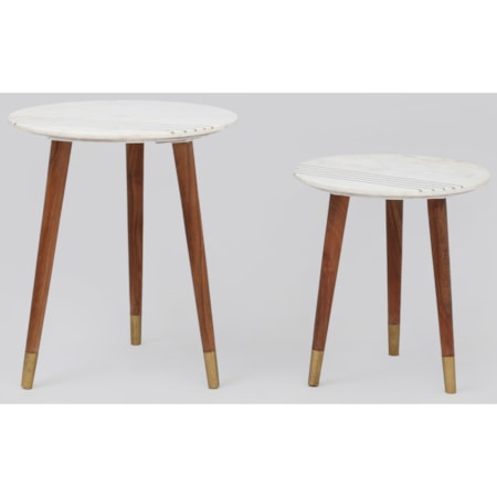 2-Piece Nesting Table Group