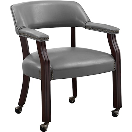 Arm Chair with Casters