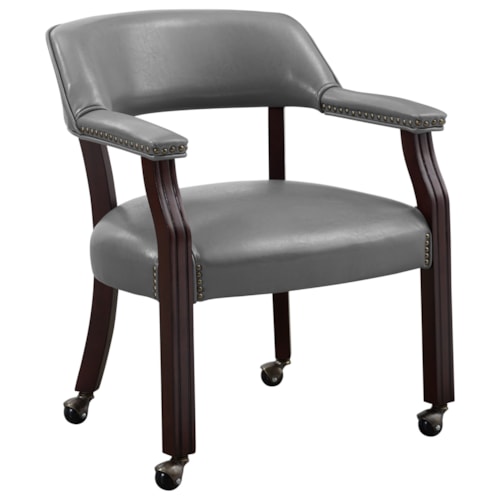 Arm Chair with Casters
