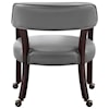 Steve Silver Tournament Arm Chair with Casters