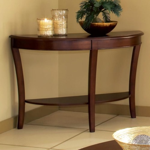 Sofa Table with Sabered Legs