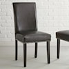 Steve Silver Verano Black PU Side Chair