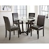 Steve Silver Verano Black PU Side Chair