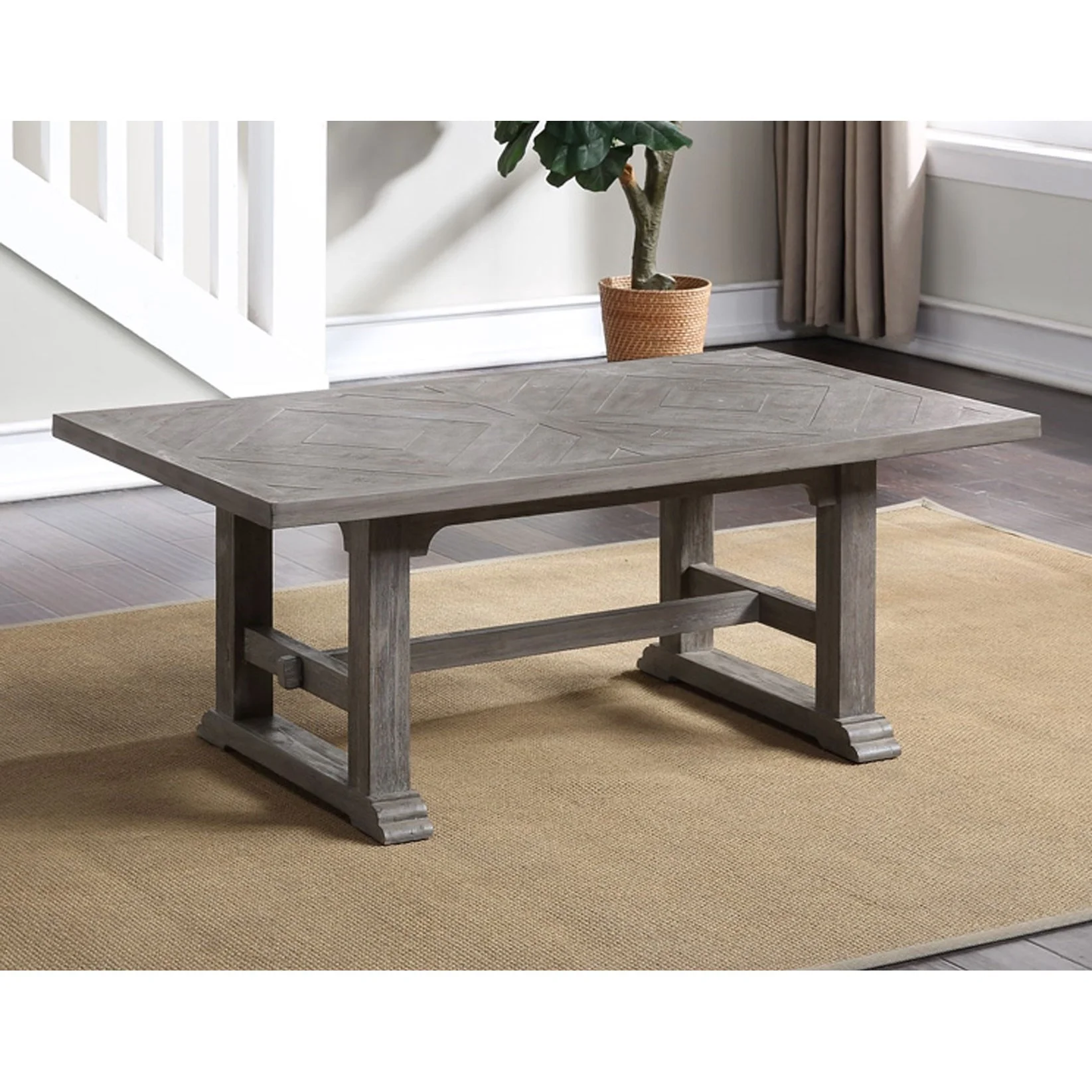 Steve Silver Whitford WH100C Casual Coffee Table Dunk & Bright Furniture Cocktail/Coffee Tables