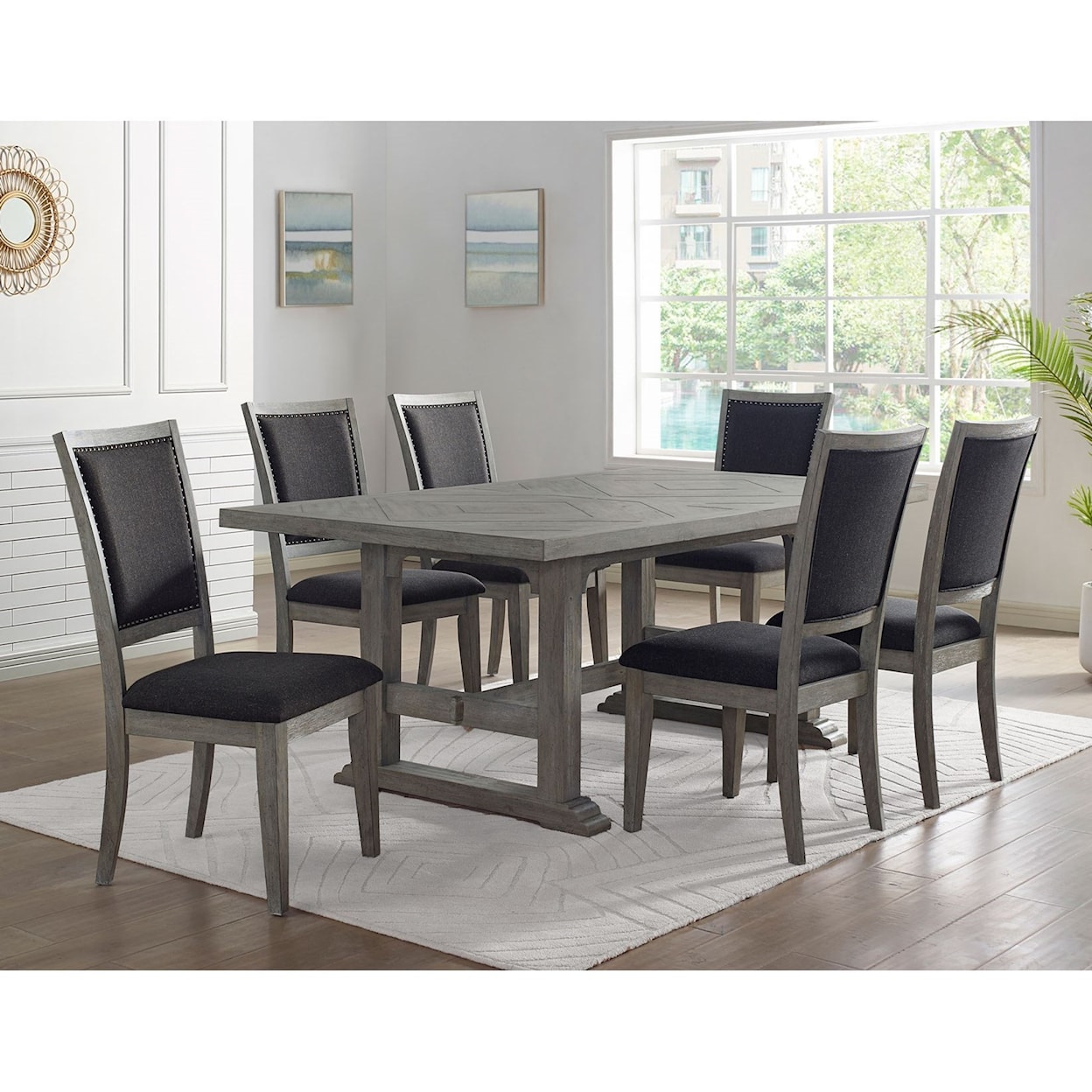 Steve Silver Whitford 78-inch Dining Table