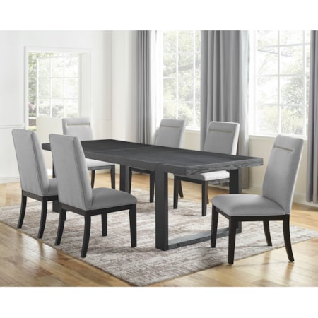7-Piece Table and Chair Set