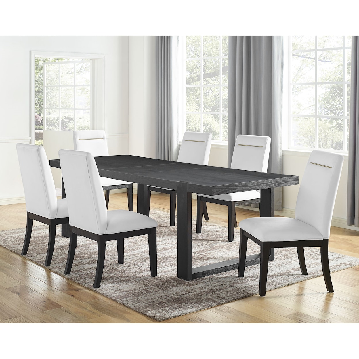 Prime Yves 7-Piece Table and Chair Set