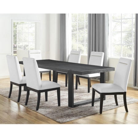 7-Piece Table and Chair Set