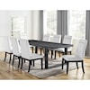 Prime Yves 9-Piece Table and Chair Set