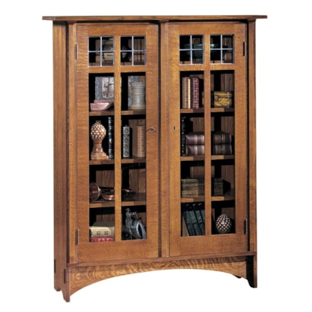 Double Door Bookcase