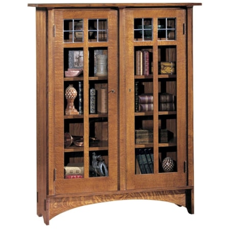 Double Door Bookcase
