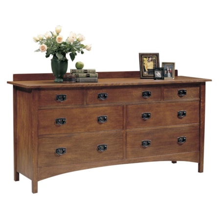 Harvey Ellis Seven Drawer Dresser