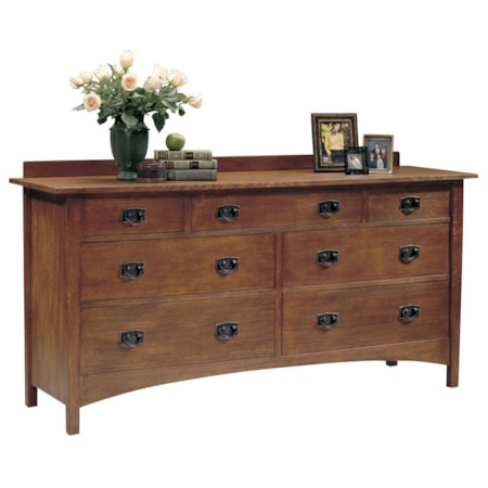 Harvey Ellis Seven Drawer Dresser