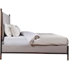 Stickley Walnut Grove Queen Solid Wood Upholstered Bed