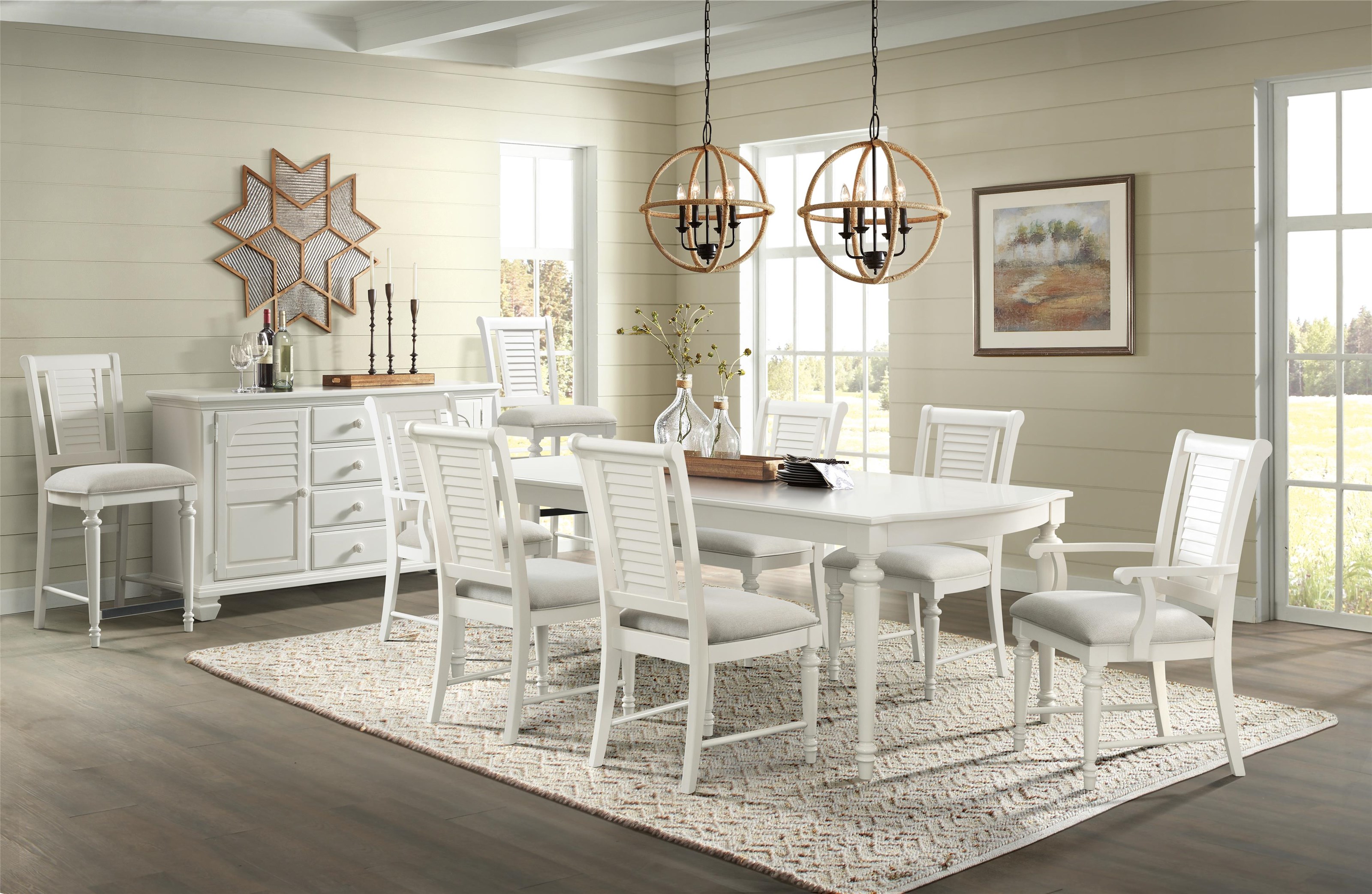 Stillwater Furniture Harbortown 201725148 Rectangular Dining Table with