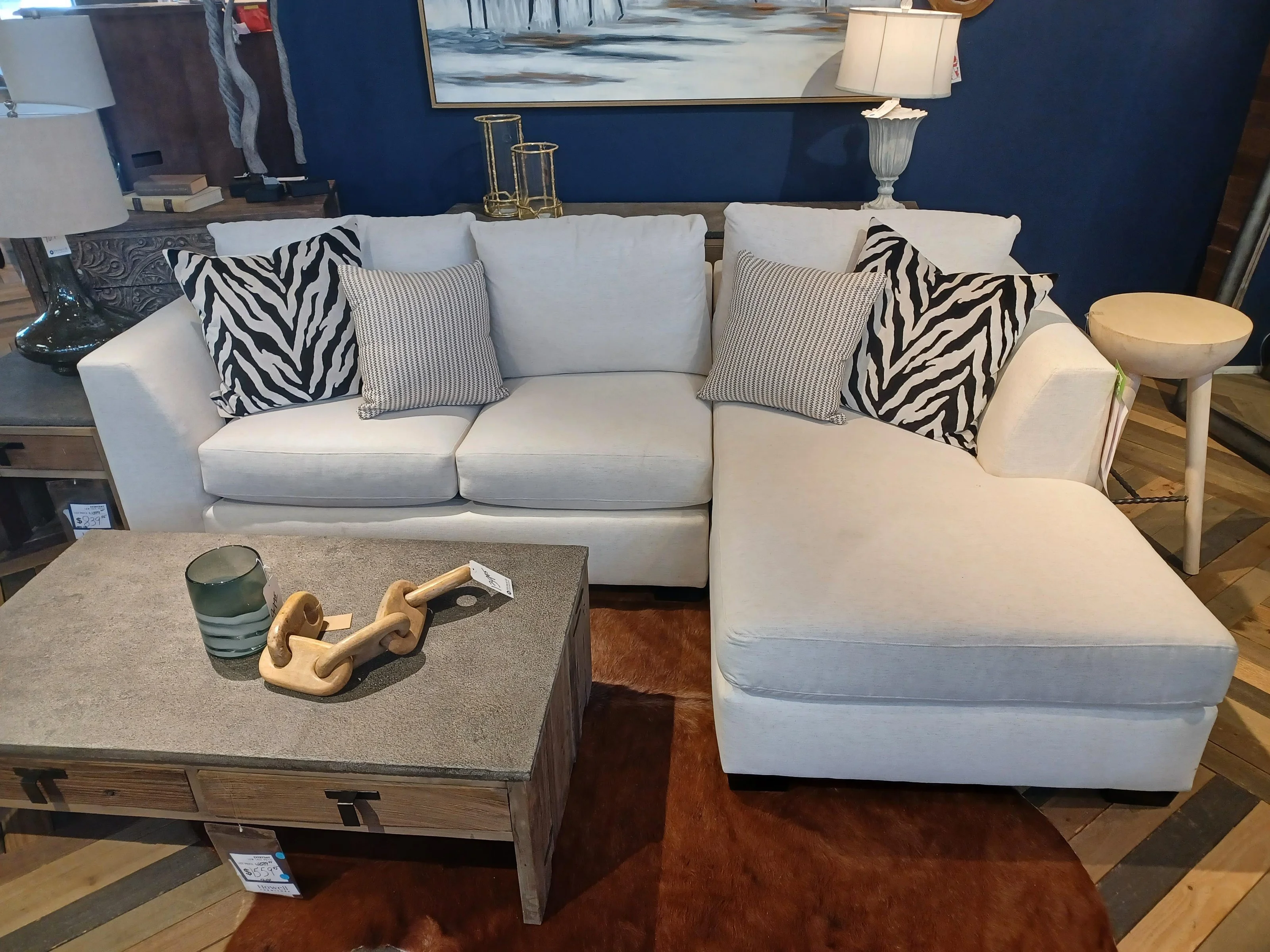 Stone & Leigh Furniture 2156 2156040+120 Stone & Leigh 2 Piece