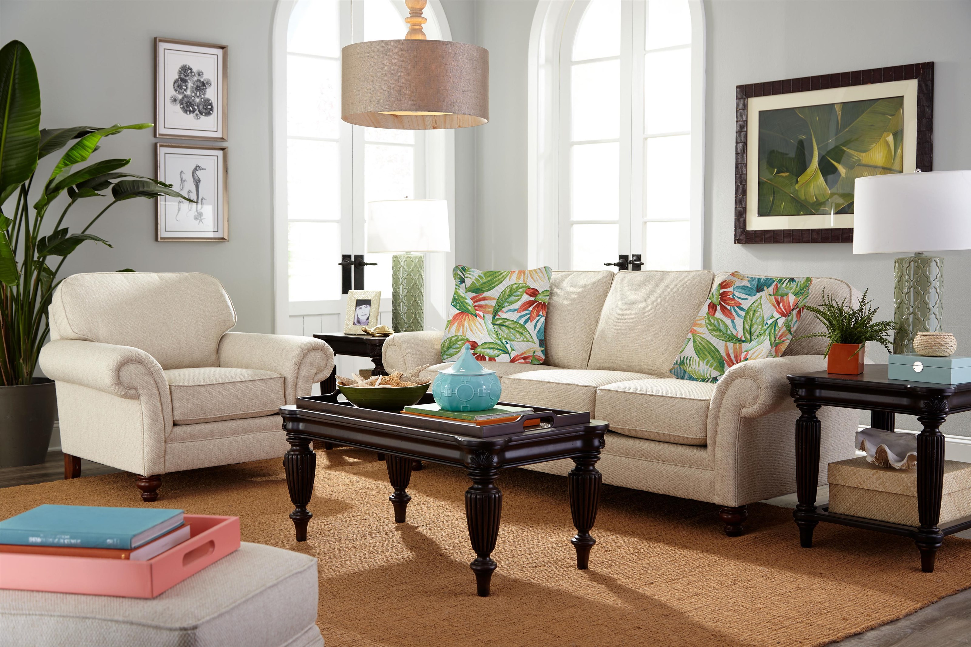 Stone & Leigh Furniture Larissa 113740028 Ottoman Baer's Furniture