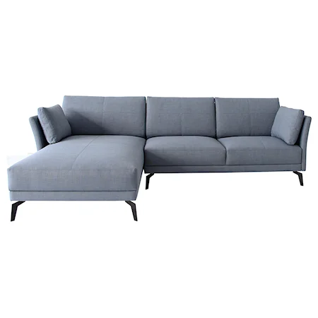 Sectional Sofa with 3 Seats