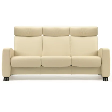 Contemporary High-Back Reclining Sofa