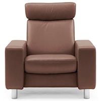 Contemporary High-Back Reclining Chair