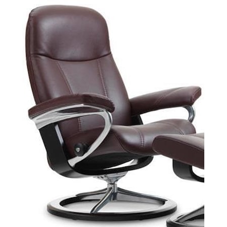 Medium Reclining Chair with Signature Base
